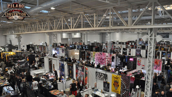 Milano Tattoo Convention biker