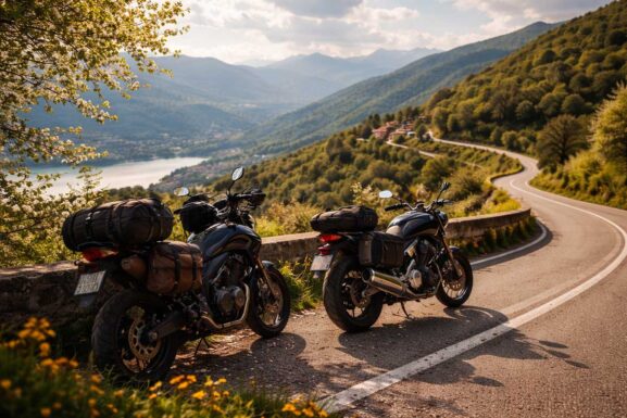 itinerari moto Italia primavera