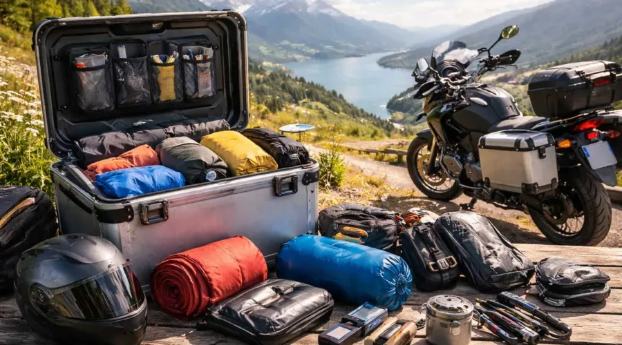 Bagaglio perfetto per moto: come organizzare il bagaglio senza errori