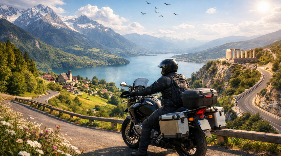 Mete europee in moto in primavera: i migliori tour moto in Europa