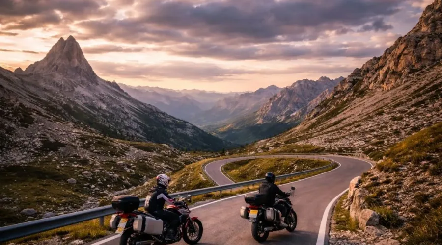 Il giro in moto perfetto tra Falzarego e Valparola