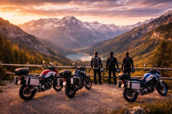panorami più belli Italia in moto