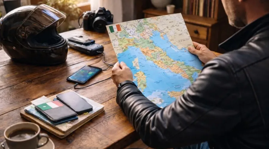 Le migliori regioni italiane per un viaggio in moto