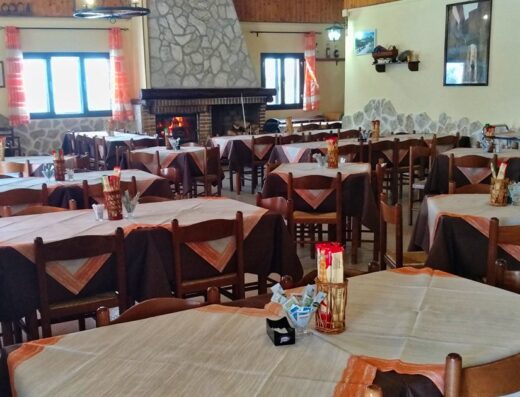 ristorante per motociclisti a Scanno