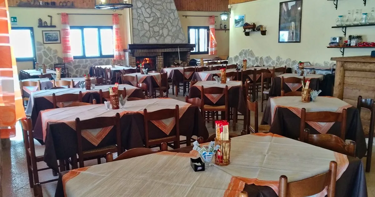 ristorante per motociclisti a Scanno