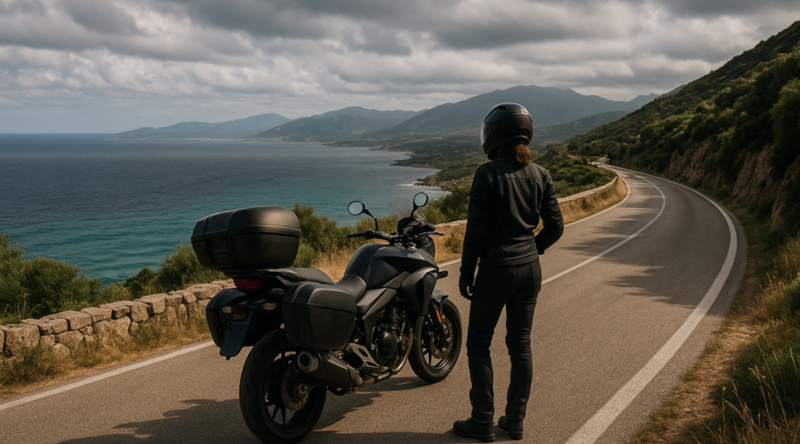 Sardegna in moto d’estate: pianificare il viaggio tra traghetti, orari e tappe anti-caldo