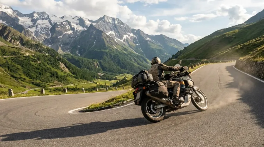 Passo dello Stelvio in moto: itinerario, consigli pratici e quando andarci d’estate