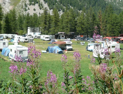 campeggio per motociclisti Courmayeur