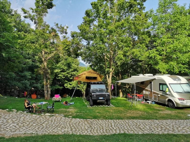 Camping Wolf